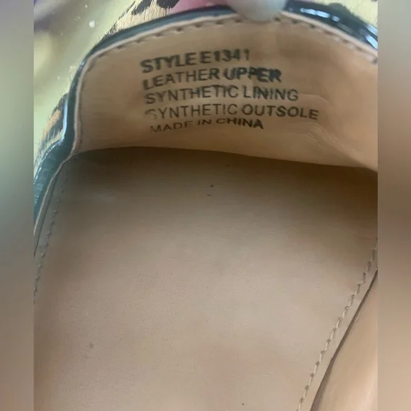 🐆SOLD🌴J Crew Cora Leopard Print Calf Hair Flat Shoe Loafer Size 6.5 - Picture 6 of 8